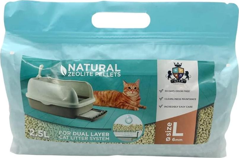 Zeolite cat outlet litter