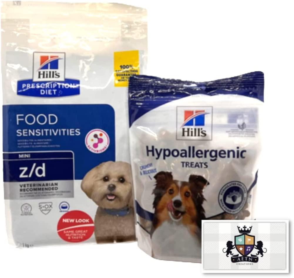 Mini Dry Dog Food Z D Sensitivities 1kg Hypoallergenic Treats 220g And AETN Creations Fridge Magnet Dietetic Pack For Sensitive Dogs With Allergies