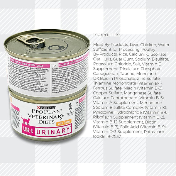 AETN Creations Pro Plan Urinary Combo Pack 6x156g Cans Plus Chicken Cat Treat, Specifically Designed To Support Tract Health