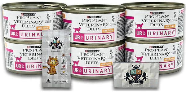 AETN Creations Pro Plan Urinary Combo Pack 6x156g Cans Plus Chicken Cat Treat, Specifically Designed To Support Tract Health