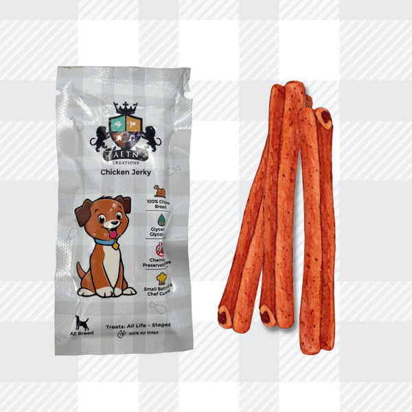 AETN Creations Puppy Training Treat 2x225g Wainright's Turkey and Salmon Hypoallergenic Snack for Puppies with Delicious AETN Jerky Treat