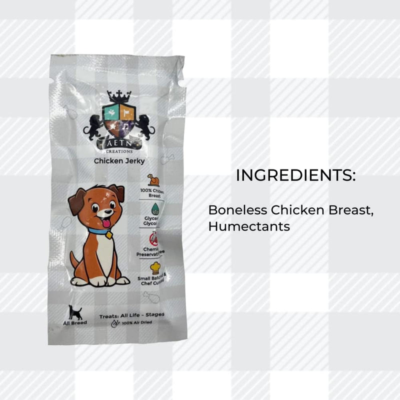 AETN Creations Wet Poodle Dog Food Bundle 12x85g Pouches plus AETN Jerky Dog Treat, Tailored Nutrition for Your Precious Poodle Over 10 Months Old