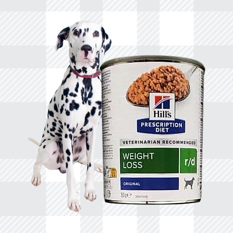 AETN Creations R/d Weight Reduction Wet Dog Food + Chicken Jerky Treat 6x350g Supports Weight Loss in Overweight Dogs