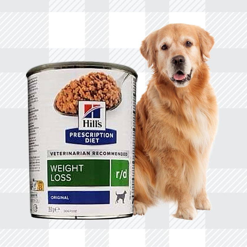 AETN Creations R/d Weight Reduction Wet Dog Food + Chicken Jerky Treat 6x350g Supports Weight Loss in Overweight Dogs