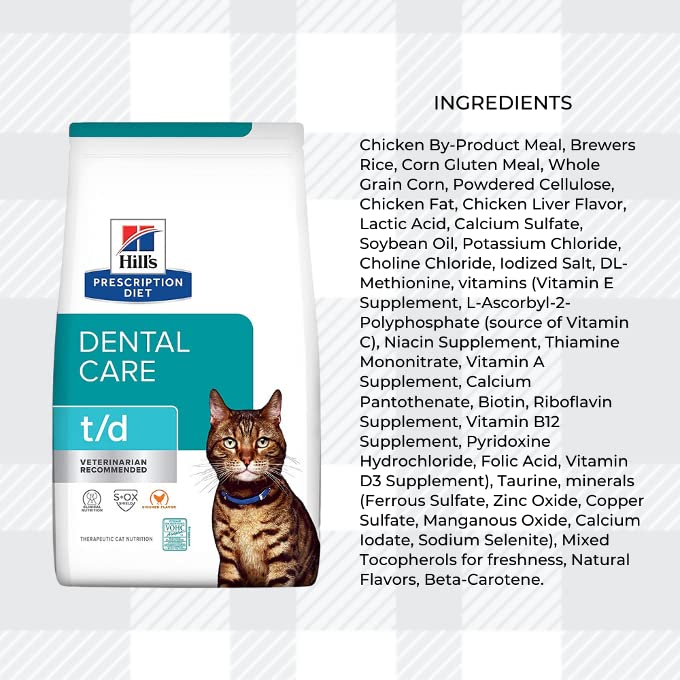 AETN Creations Support Cats Oral Health with Dry Dental Food Bundle T/D 1.5kg, Dentabites, Toy and AETN Chicken Treat