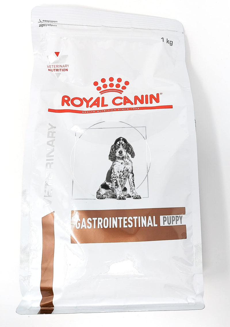 ROYAL CANIN Gastro Intestinal Puppy Dog Dry Food 1kg | 6x 195g Gastro Intestinal Puppy Wet Food | Squeaky Ball For Your Dog | Bundle of 3