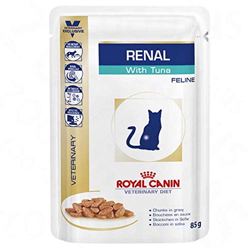 Veterinary Diet Cat - Renal With Tuna 24 x 85g Bulk Buy Mixed Pack Premium Wet Cat Food Pouches