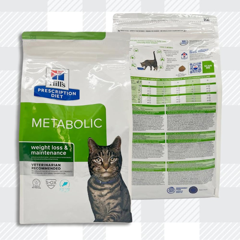 AETN Creations Premium Metabolic Weight Management Pack - 1.5kg Tuna Dry Food for Healthy Adult Cats, Enhanced with AETN Chicken Cat Treats