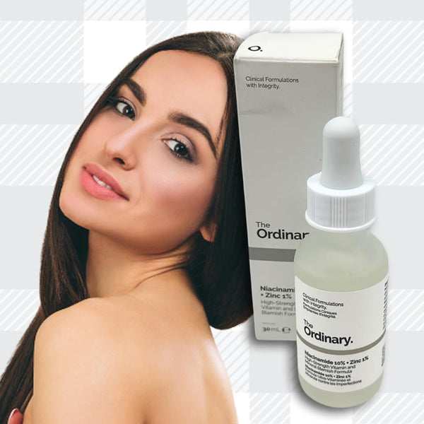 AETN Creations The Ordinary Skincare Bundle 2x30ml Niacinamide 10% + Zinc 1% High Strength Vitamin and Mineral Blemish Formula with AETN Keepsake Heart Gift