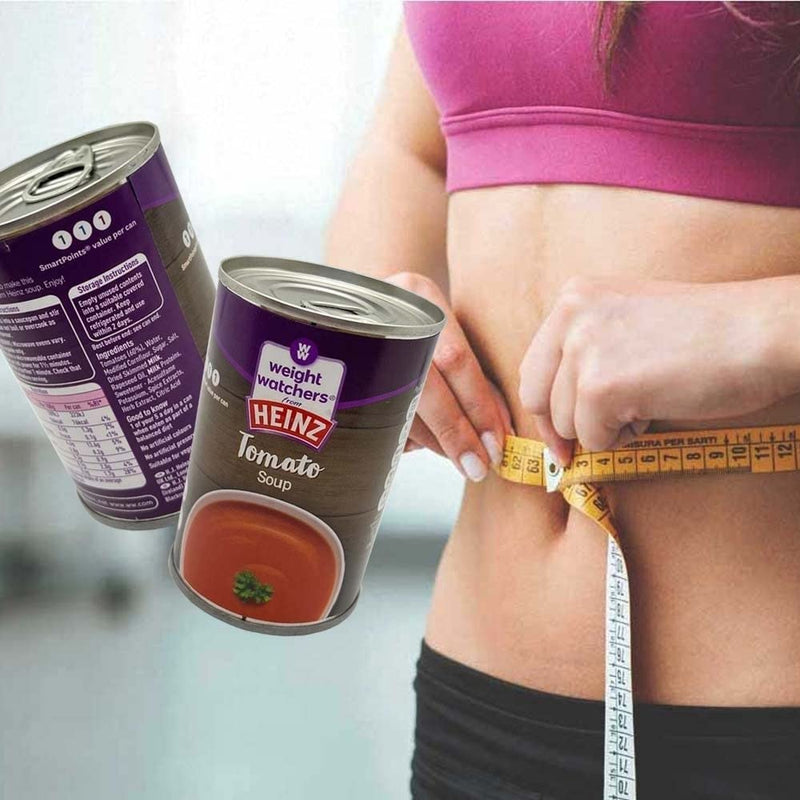 5 Cans Meal Replacement Soup Watch Your Weight with Heinz Tomato Soup 295g Blends in Low Carbs with Ripe and Juicy Tomatoes to Make a Well Prepared Satisfying Delicious Soup