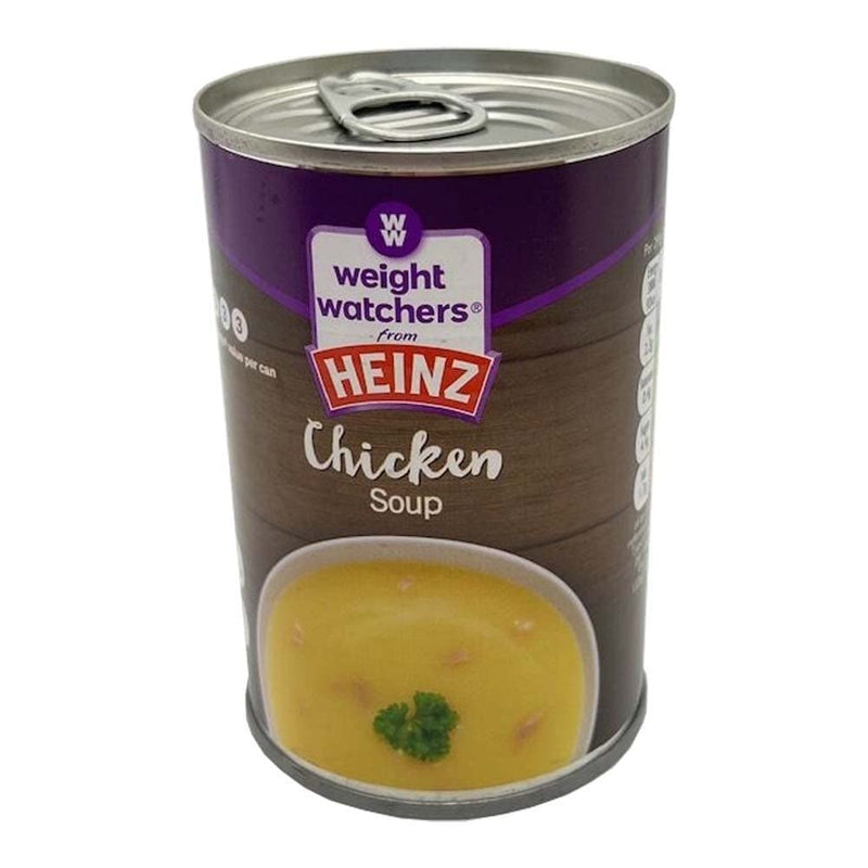 5 Cans Meal Replacement Soup Watch Your Weight with Heinz Chicken Soup 295g, Low in Carbs Packed with Tasty Chicken Pampered in Flavour, A Perfect Starter, Lunch Or Dinner of Choice