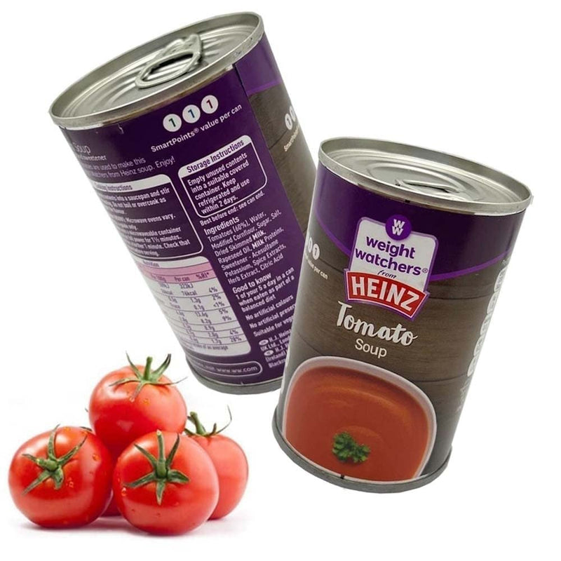 5 Cans Meal Replacement Soup Watch Your Weight with Heinz Tomato Soup 295g Blends in Low Carbs with Ripe and Juicy Tomatoes to Make a Well Prepared Satisfying Delicious Soup