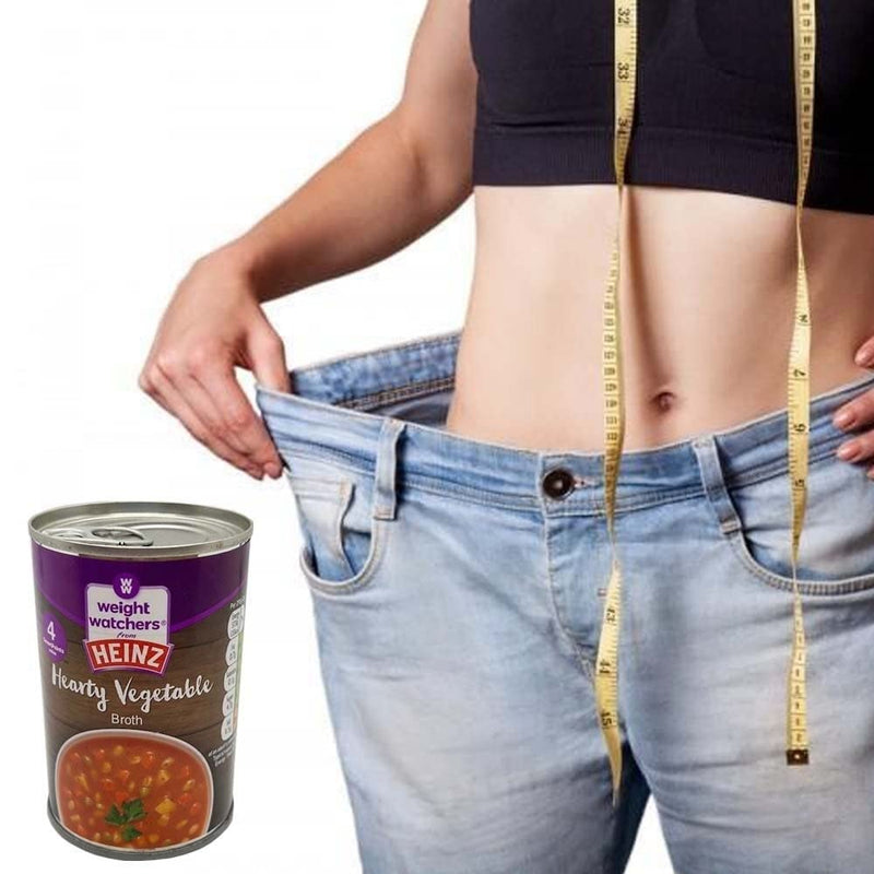 Weight Watchers Heinz Hearty Vegetable Broth 295g 5 Cans Watch Your Weight WithBlends with Low Carbs Packed of Chunky Vegetables and Pearl Barley to Make A Tasty Satisfying Delicious Soup