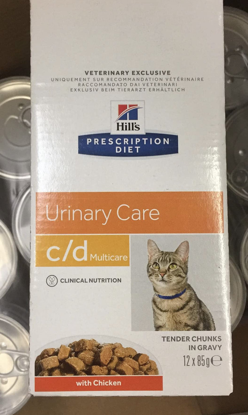 Balanced Feline c/d Multicare Urinary - Chicken 12x85g Pouches Wet Cat Food