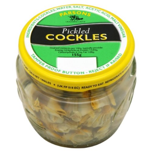 Parsons Pickled Cockles 155g (Pack of 12 x 155g)