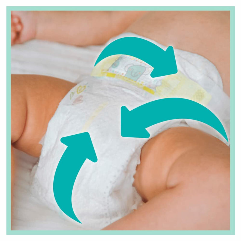 Pampers - Pampers Premium Protection (Size 1) Baby Swaddles 2-5 kg - 72 Pieces