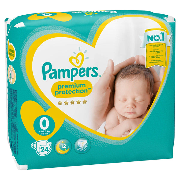 Pampers Premium Protection Diapers (Taille 0)