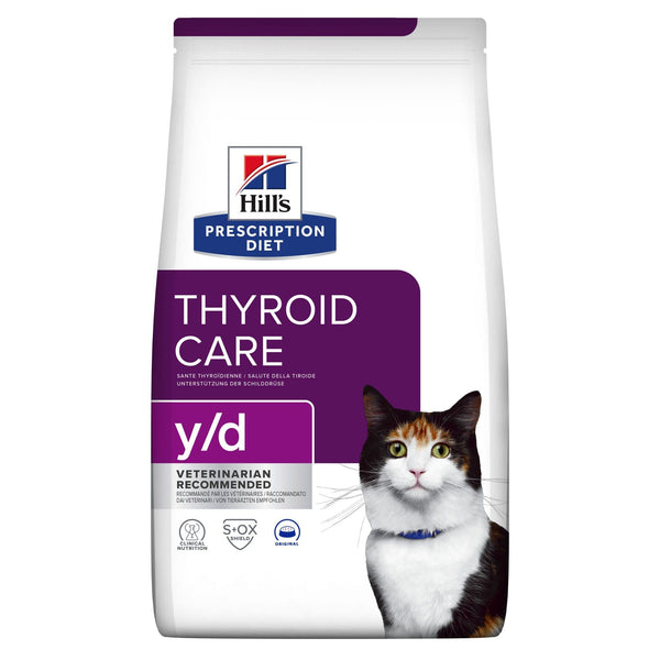 Hills Prescription Diet Y/D Feline Dry Food 3kg