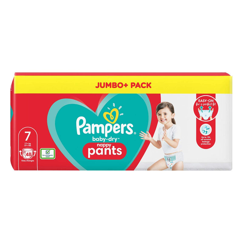 Pampers Baby Dry Pants Size 7-48 Pants