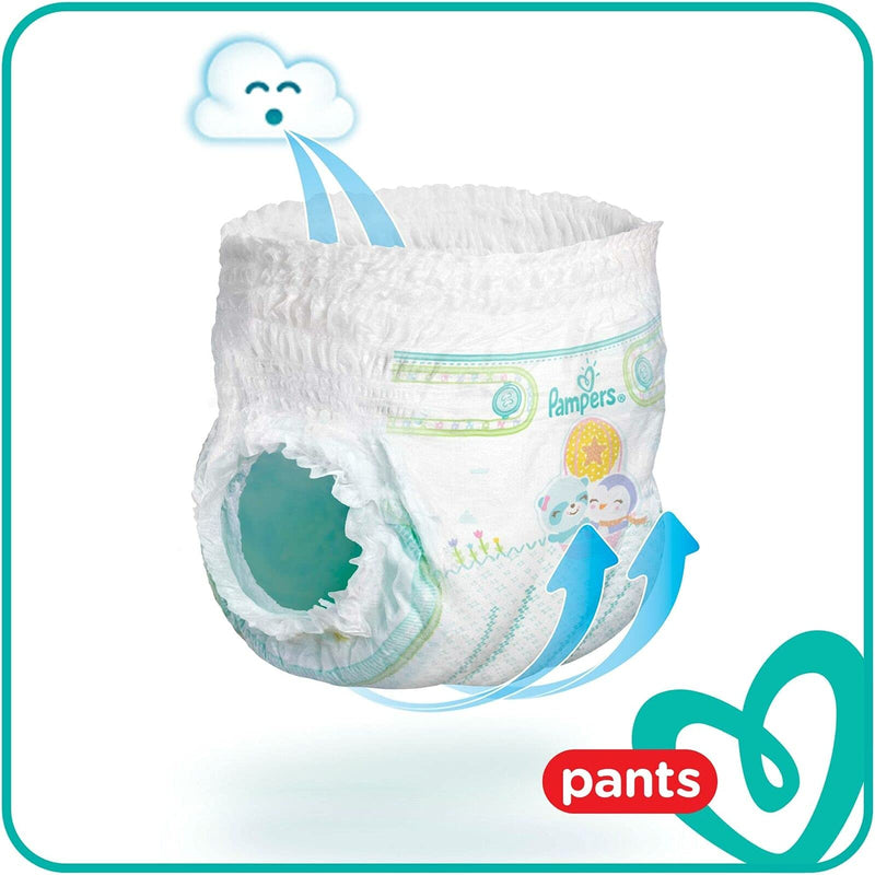 Pampers Baby-Dry Nappy Pants Size 5, 60 Nappy Pants