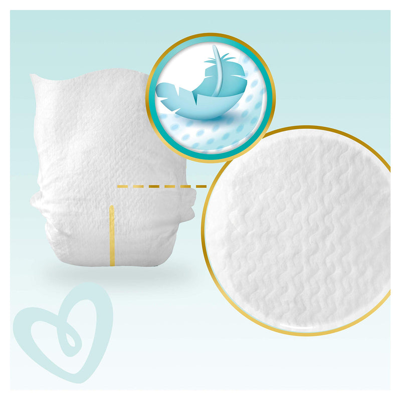 Pampers Premium Protection Diapers New Baby, Gr. 2 mini (4-8 kg), jumbo pack, 1 pack (1 x 68 pieces)