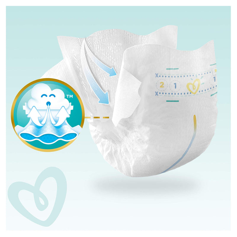 Pampers Premium Protection Diapers New Baby, Gr. 2 mini (4-8 kg), jumbo pack, 1 pack (1 x 68 pieces)