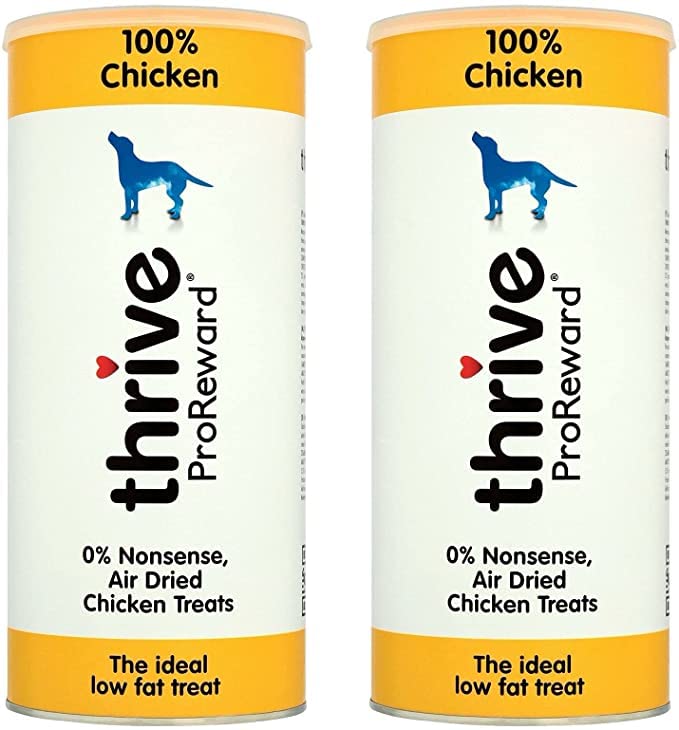 thrive ProReward 100% Chicken Dog Treats MaxiTube 500g (PACK OF 2)