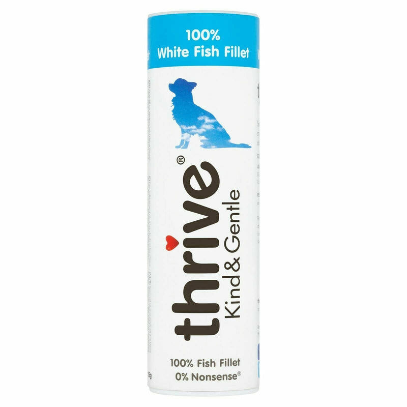 thrive Kind & Gentle 100% White Fish Dog Treats 15g (PACK OF 6)