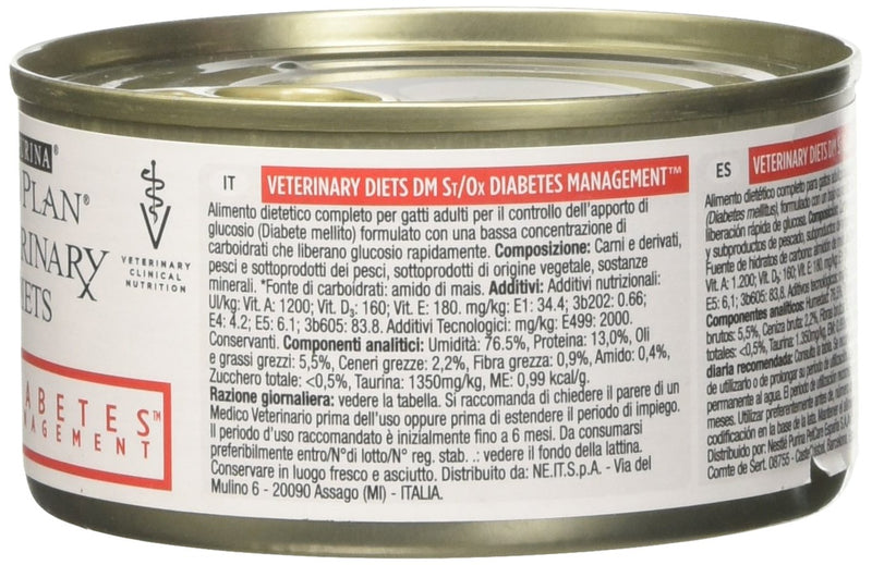 PRO PLAN VETERINARY DIETS DM Diabetes Management Wet Cat Food 195g