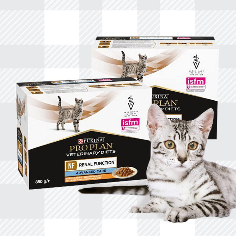 NF Renal Function Wet Cat Food Pouches Mixed Pack Of Advance Care