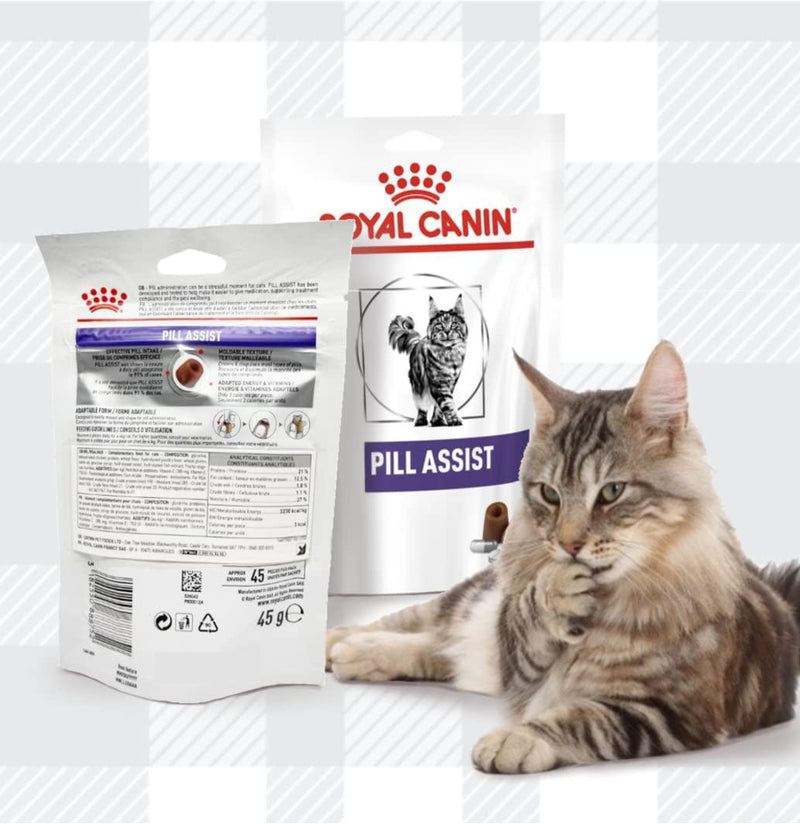 Pill Assist For Cats Bundle Pack Of 2x45g Per An Exclusive Treat Makes Giving Medicine To Easy With Moderate Calorie Content Plus AETN Creations Fridge Magnet